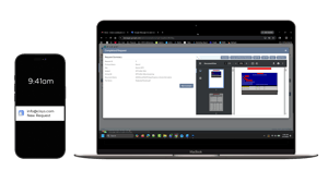 Webformx mobile and laptop